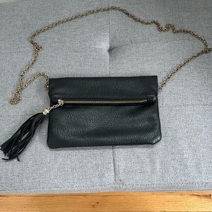 Black cross body bag
